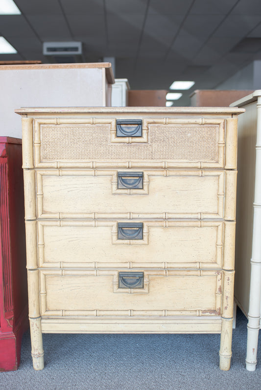 Faux Bamboo Cane Tallboy lacquered any color