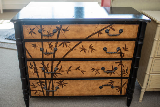Faux Bamboo Chest