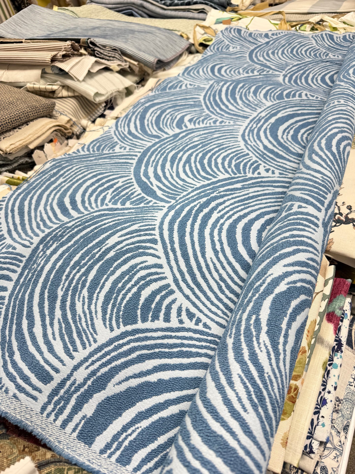 Thibaut, Bay Point, Blue 1.75 Yards All