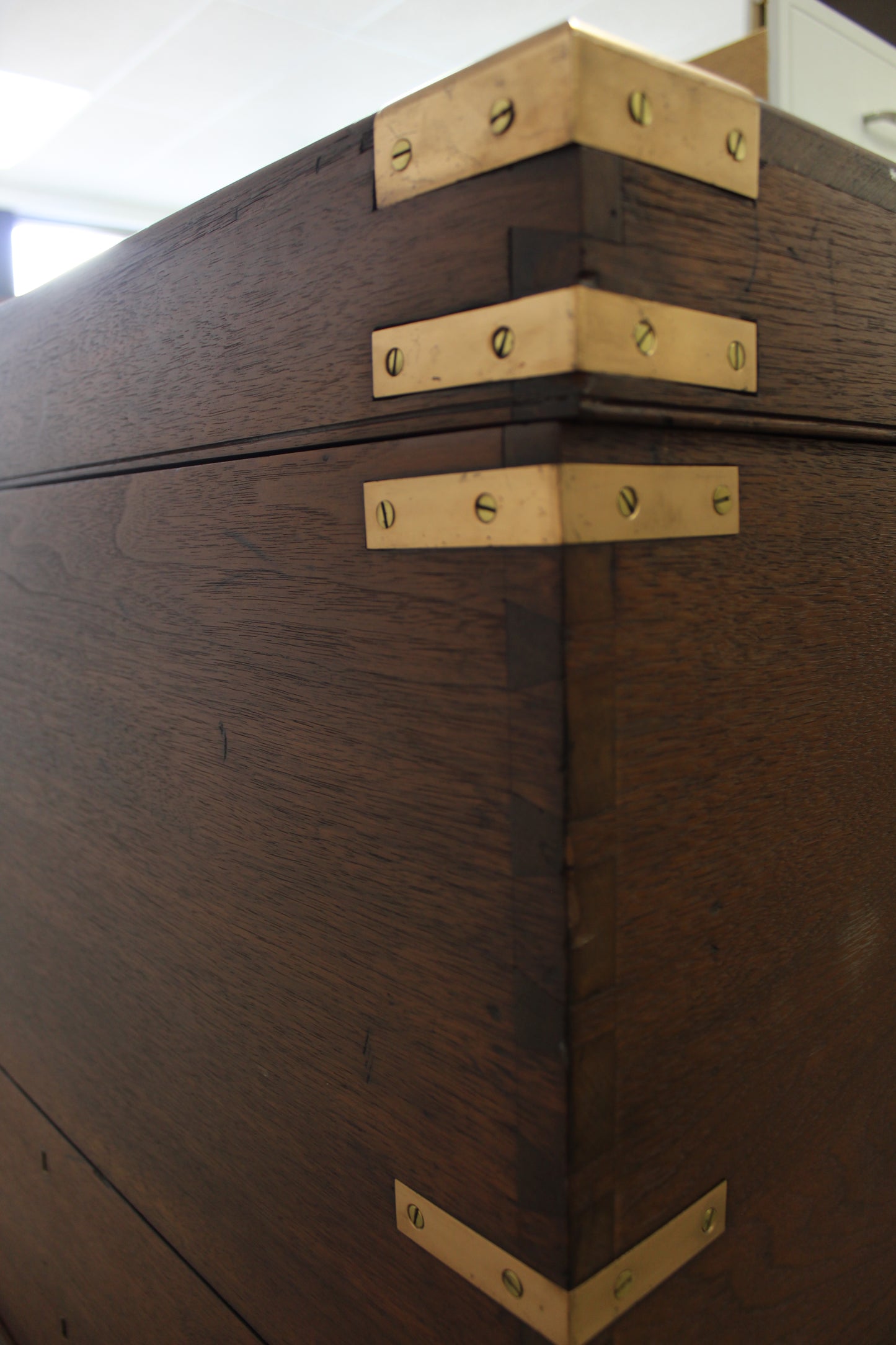 Antique Campaign Gorham & Company Silver chest