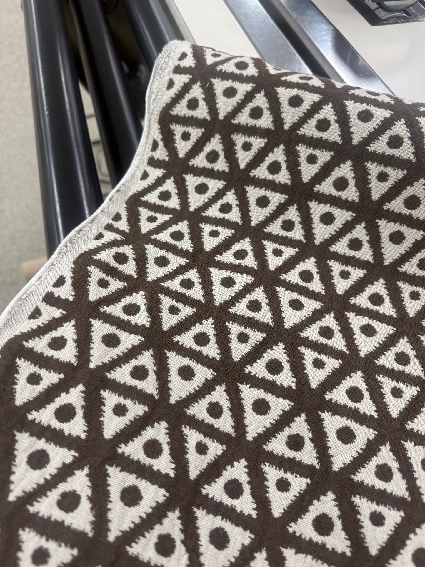 Brown fabric, 1.25 yards