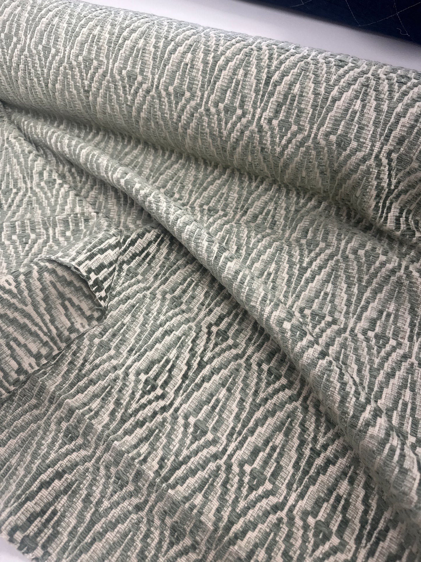 Lee Jofa Blyth Weave Mist, by the yard