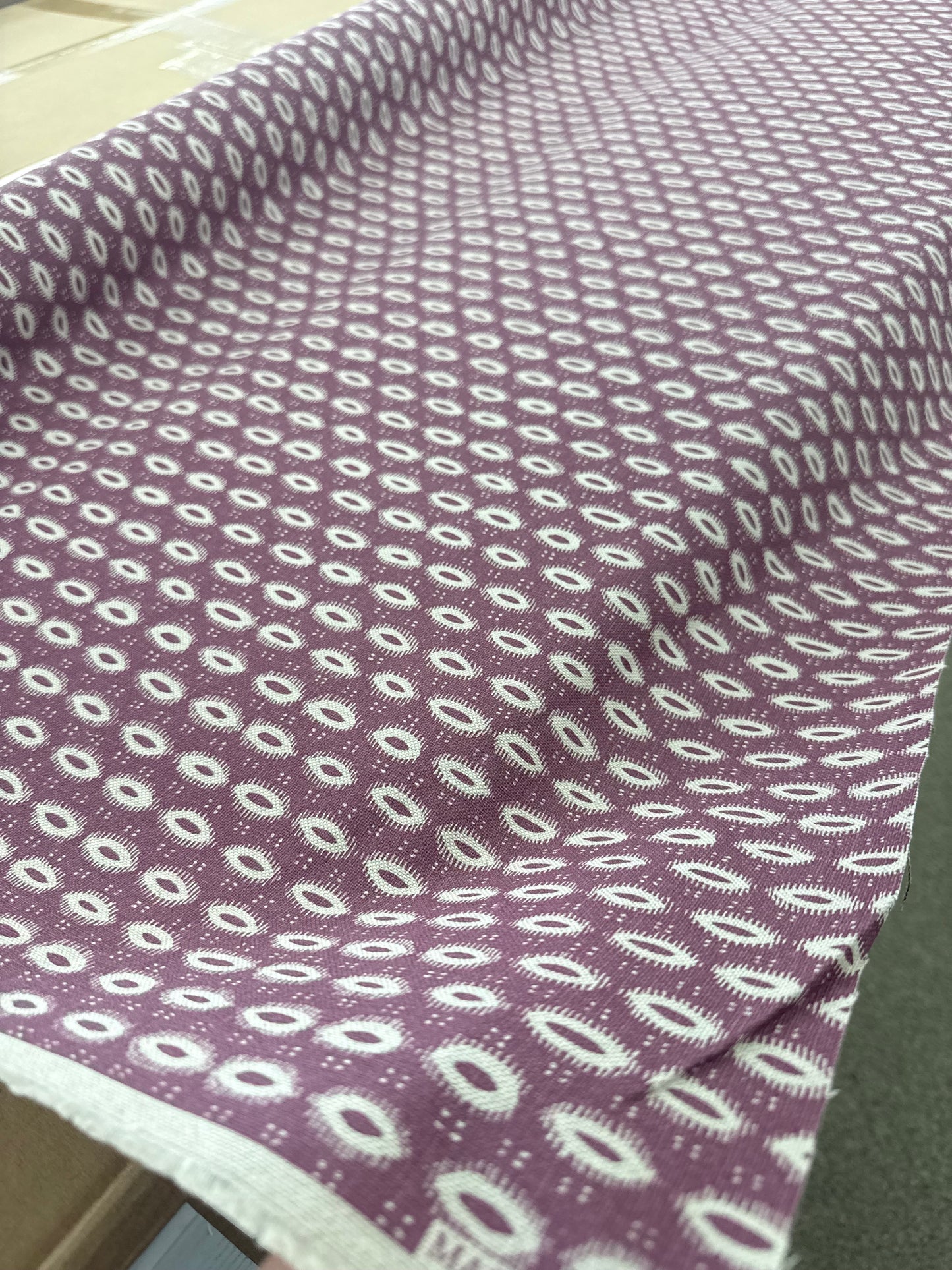 Nile and York, macita, purple, 2.7 yards