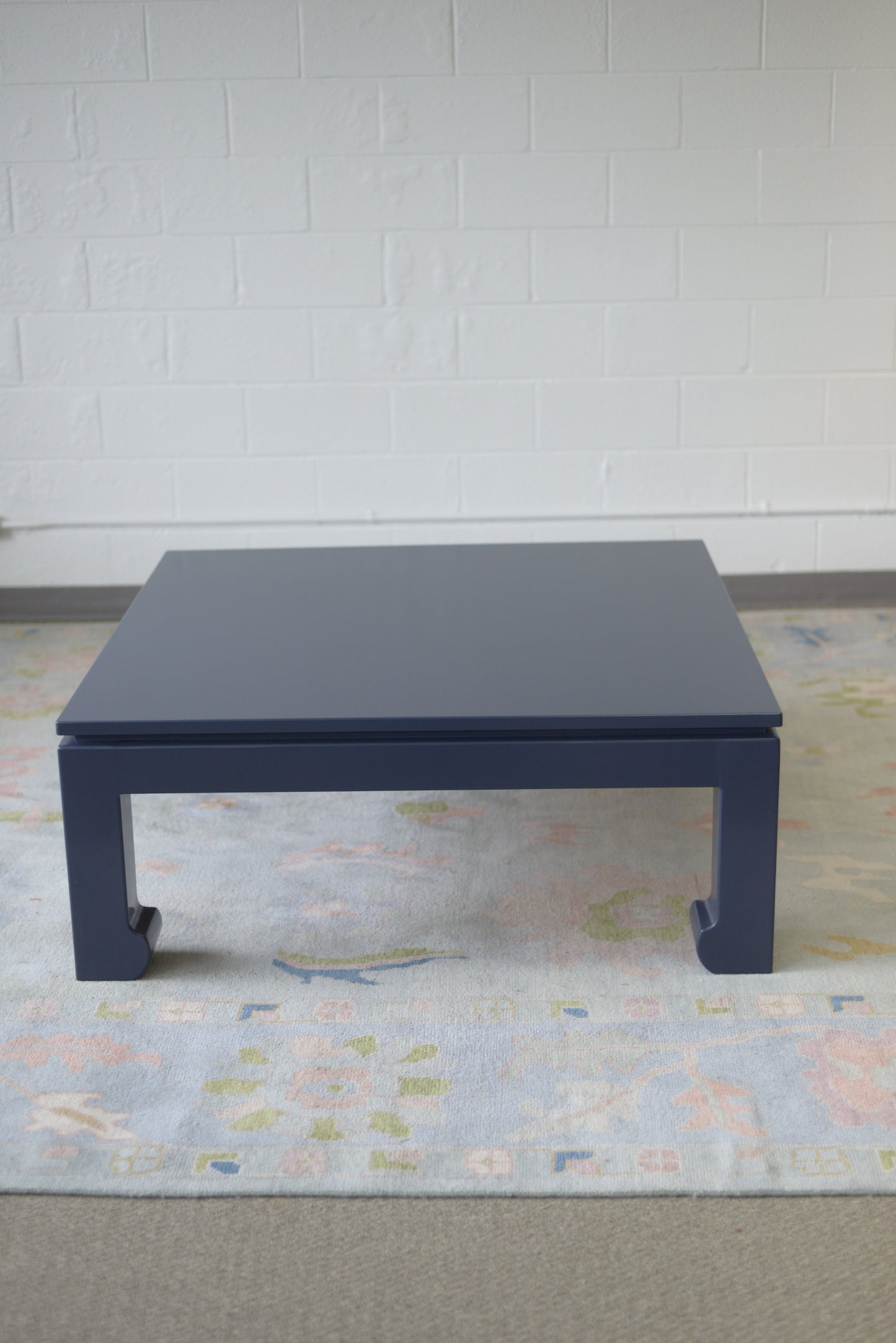 Navy ming style coffee table