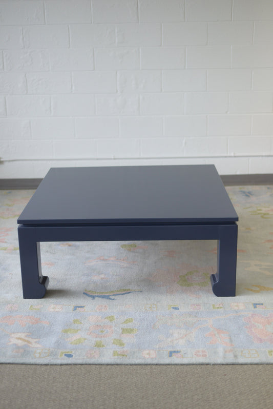 Navy ming style coffee table