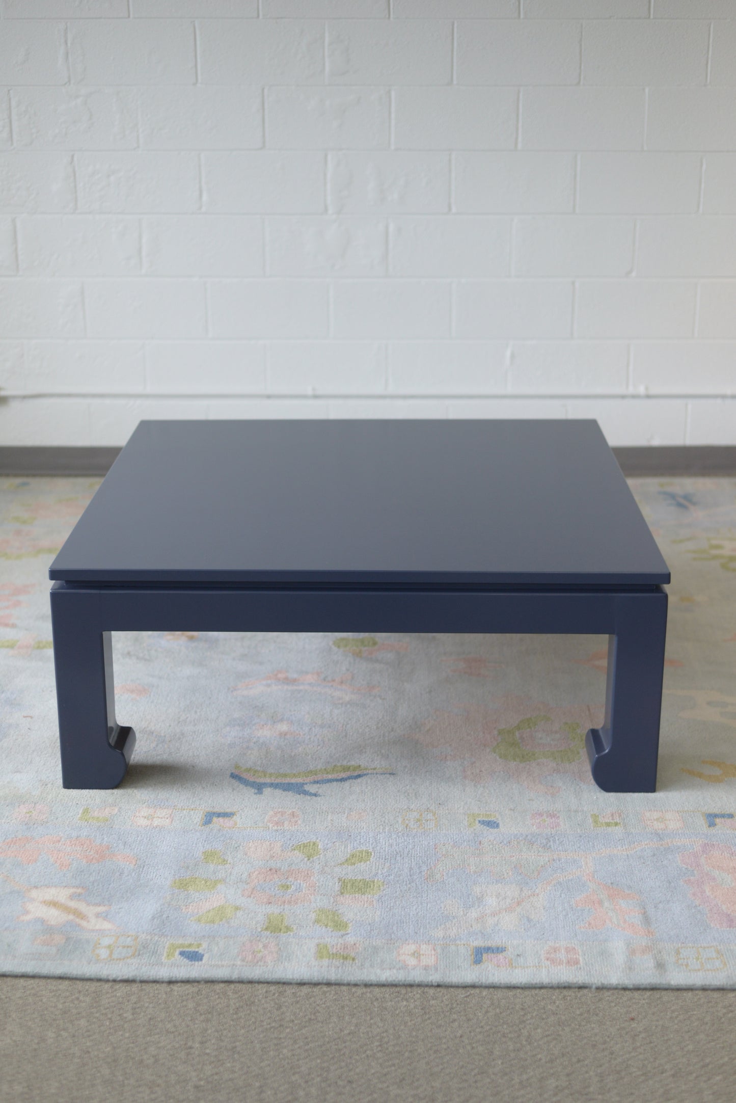 Navy ming style coffee table