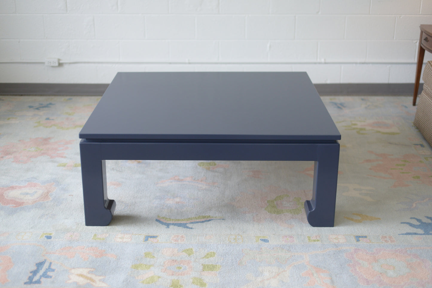 Navy ming style coffee table