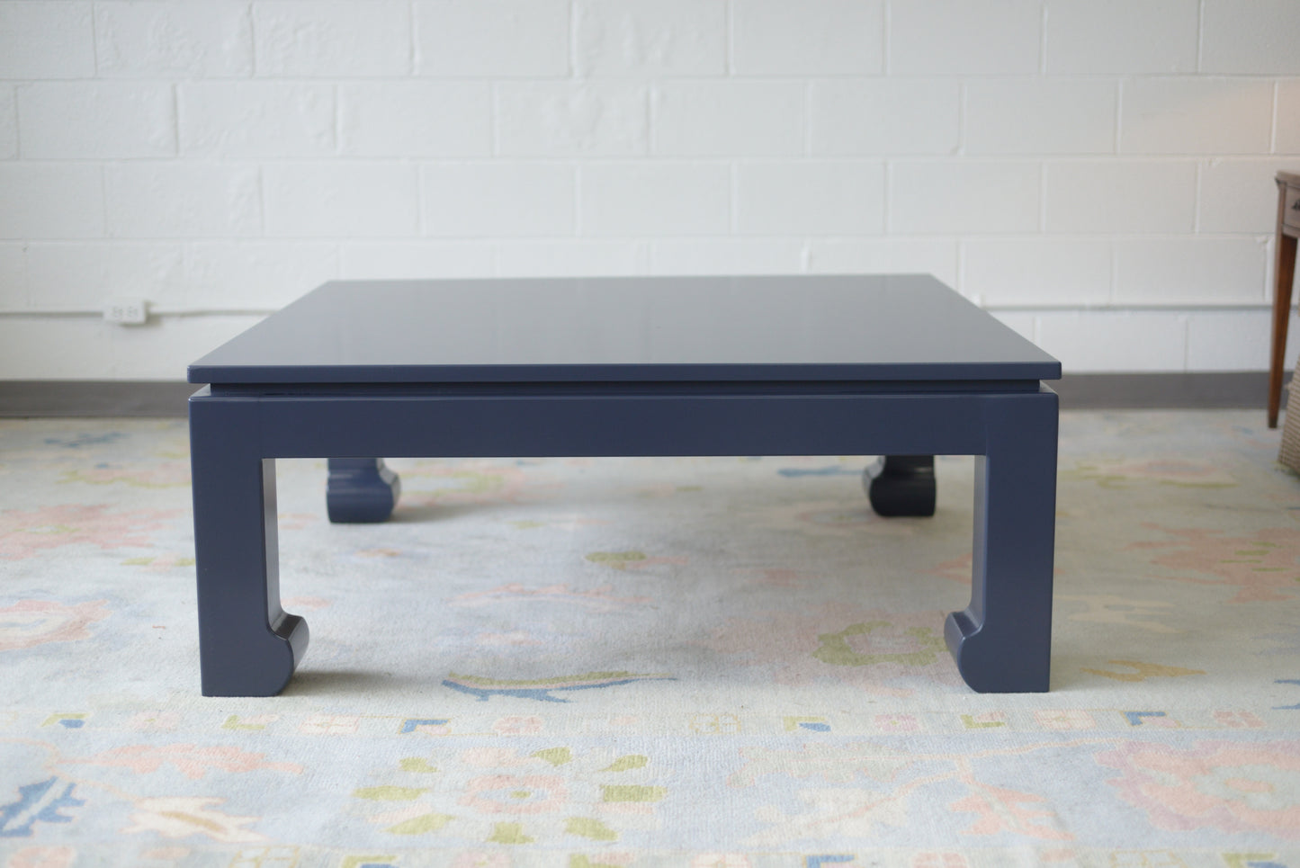 Navy ming style coffee table