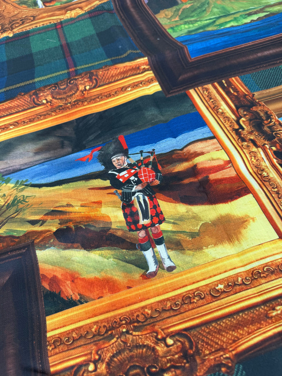 Scot Meacham Wood Tartan Highlands Portrait multi 1 Yards