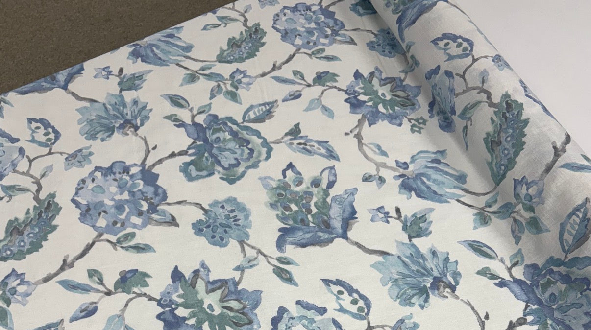 Kravet Etheria Delphinium Fabric, by the yard
