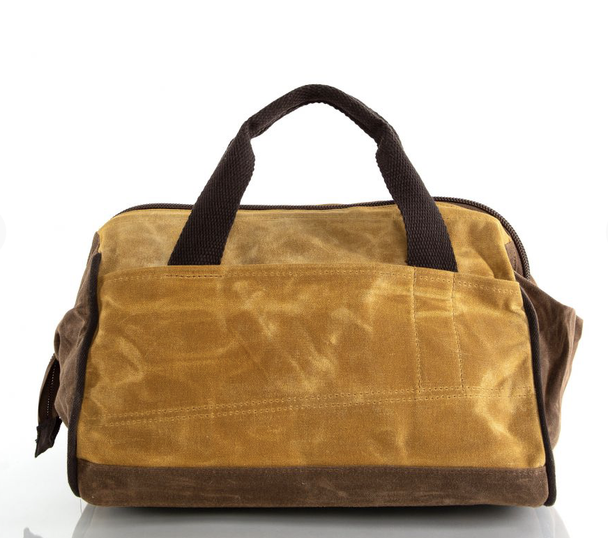 Mustard Waxed Tool Bag by Winston's Collection