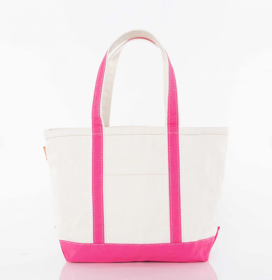 Hot pink medium tote bag by Winston's Collection