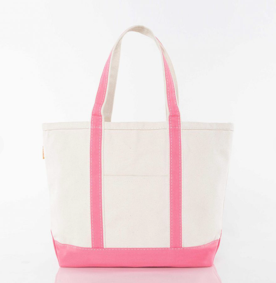 Light pink medium tote bag by Winston's Collection