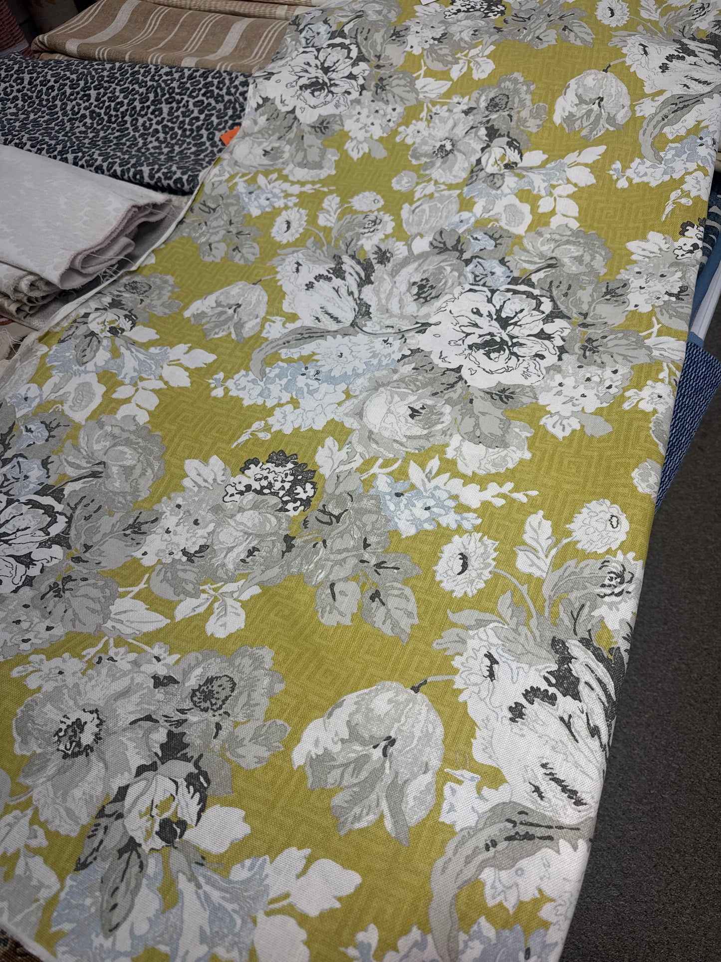 Anna French, wild floral, 2.4 yards
