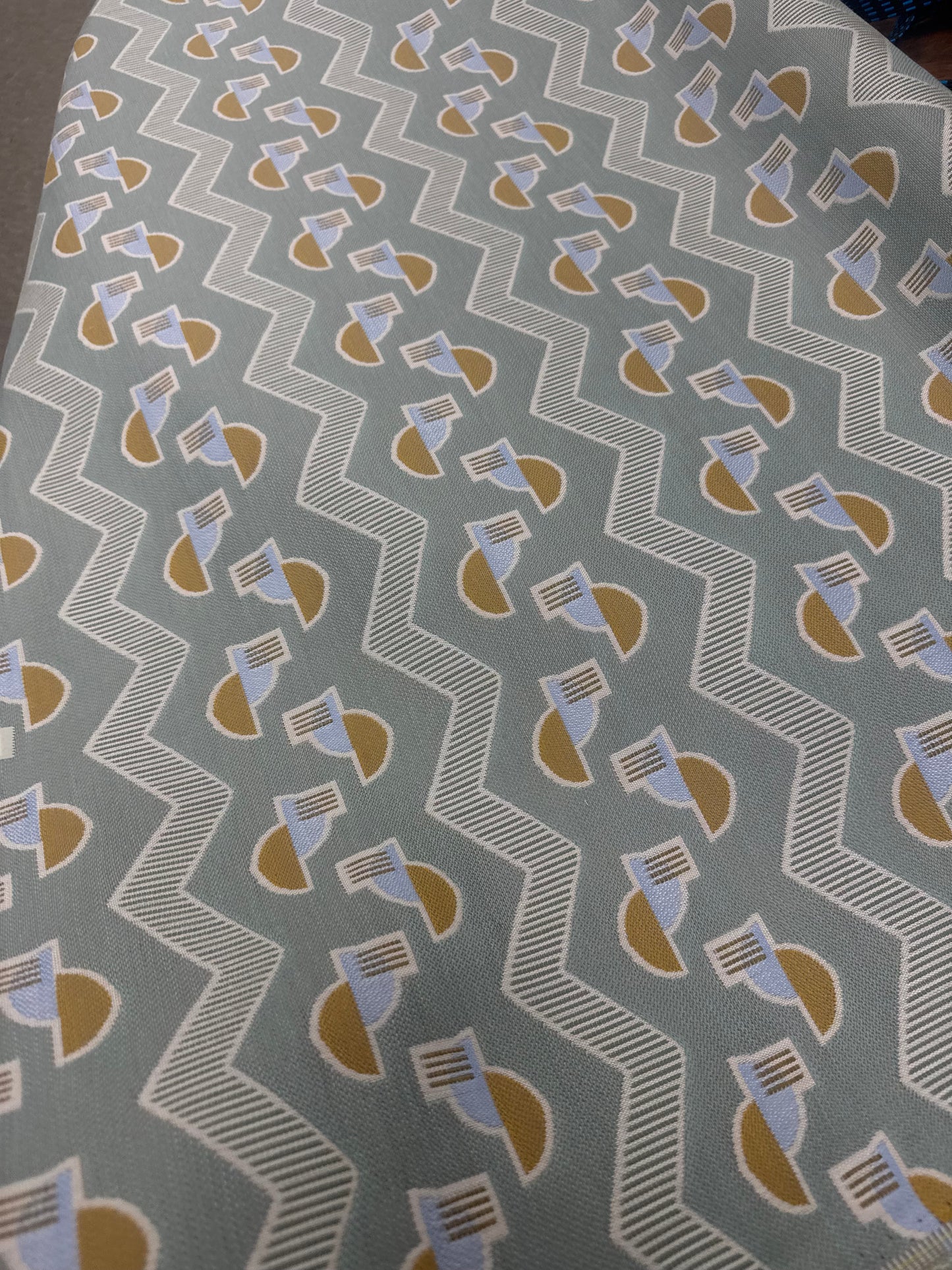 Block shop textiles, indoor outdoor, Crescent Juniper, 1.5 $100 all
