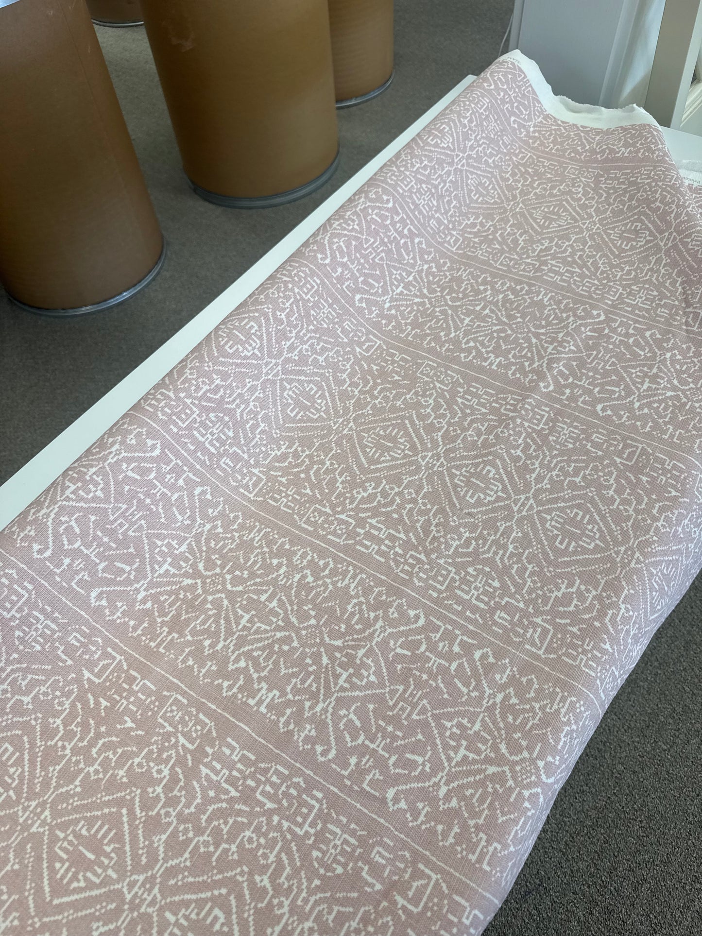Carolina Irving, Siam, pink, 2.5 yards,  $200
