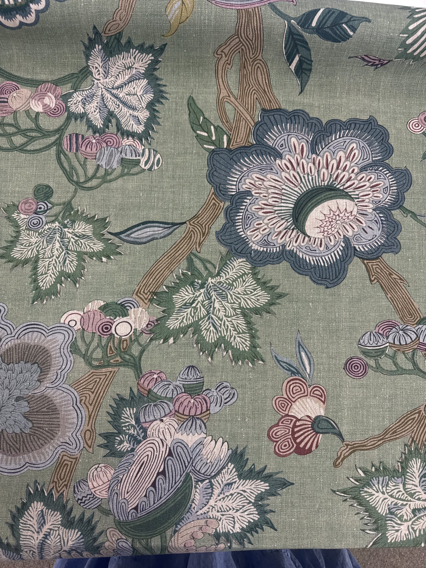 Thibaut, Indienne Jacobean, 1.25 yards