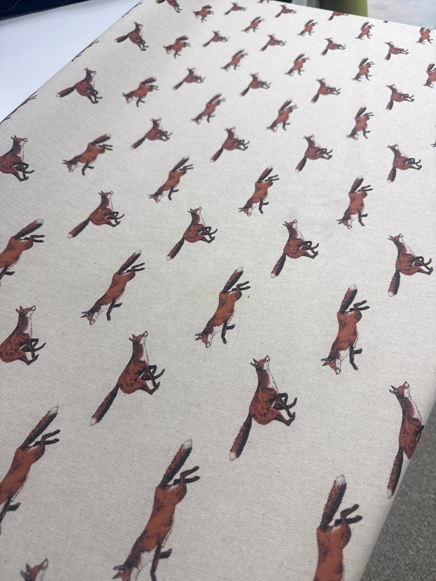 Studio G, fox print, 3-1/8