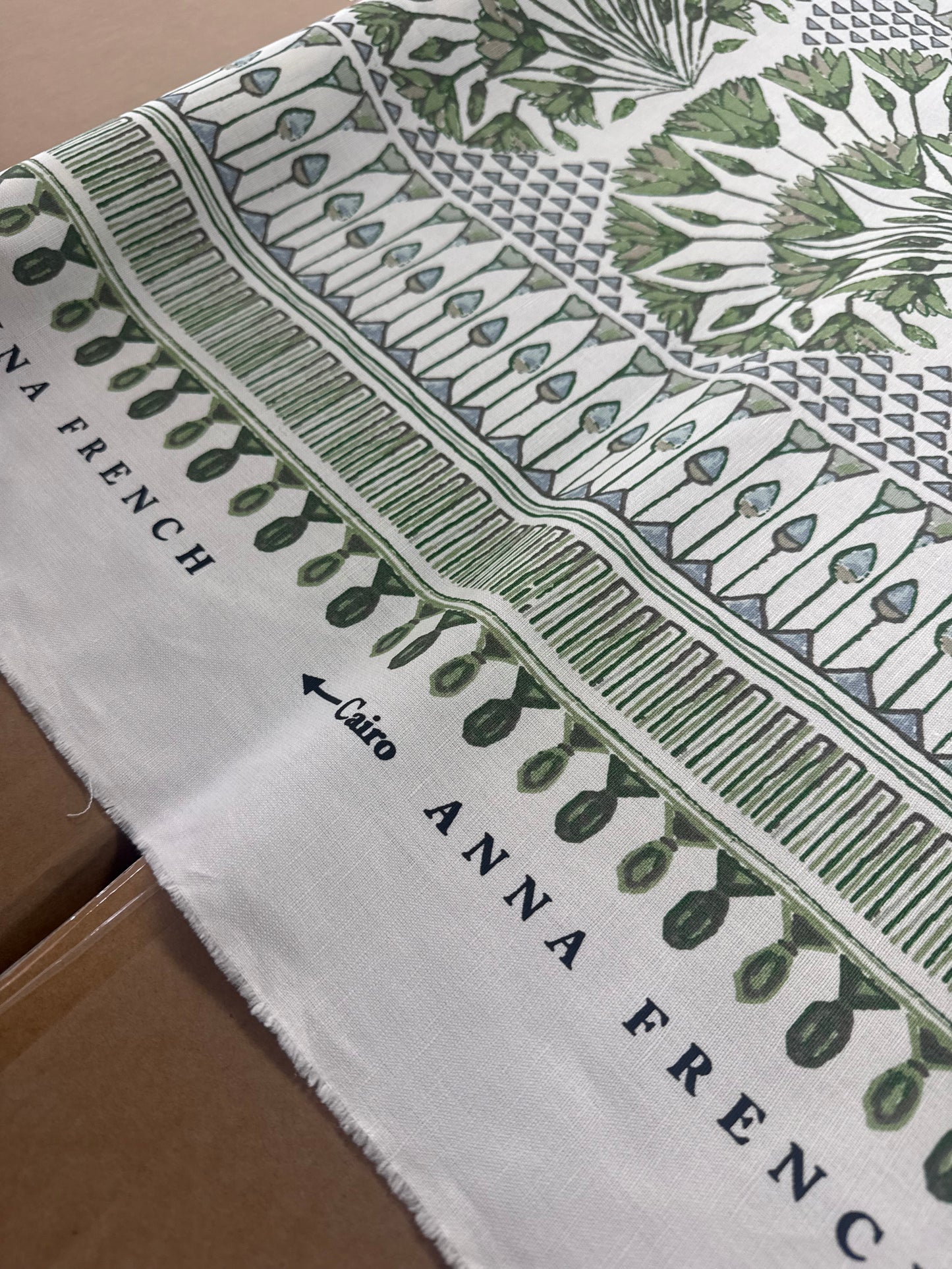 Anna French, Cairo, 1 yard