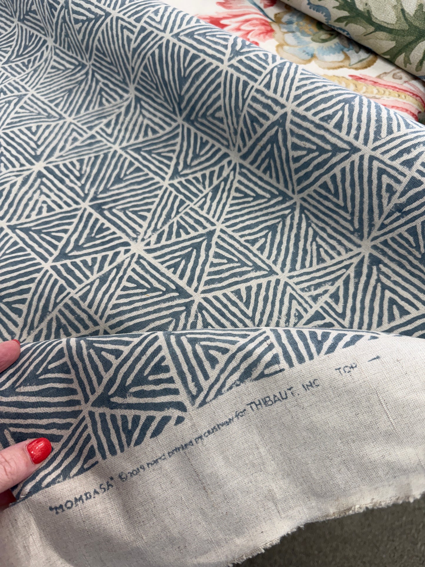Thibaut Mombasa Fabric, 2.2 yards