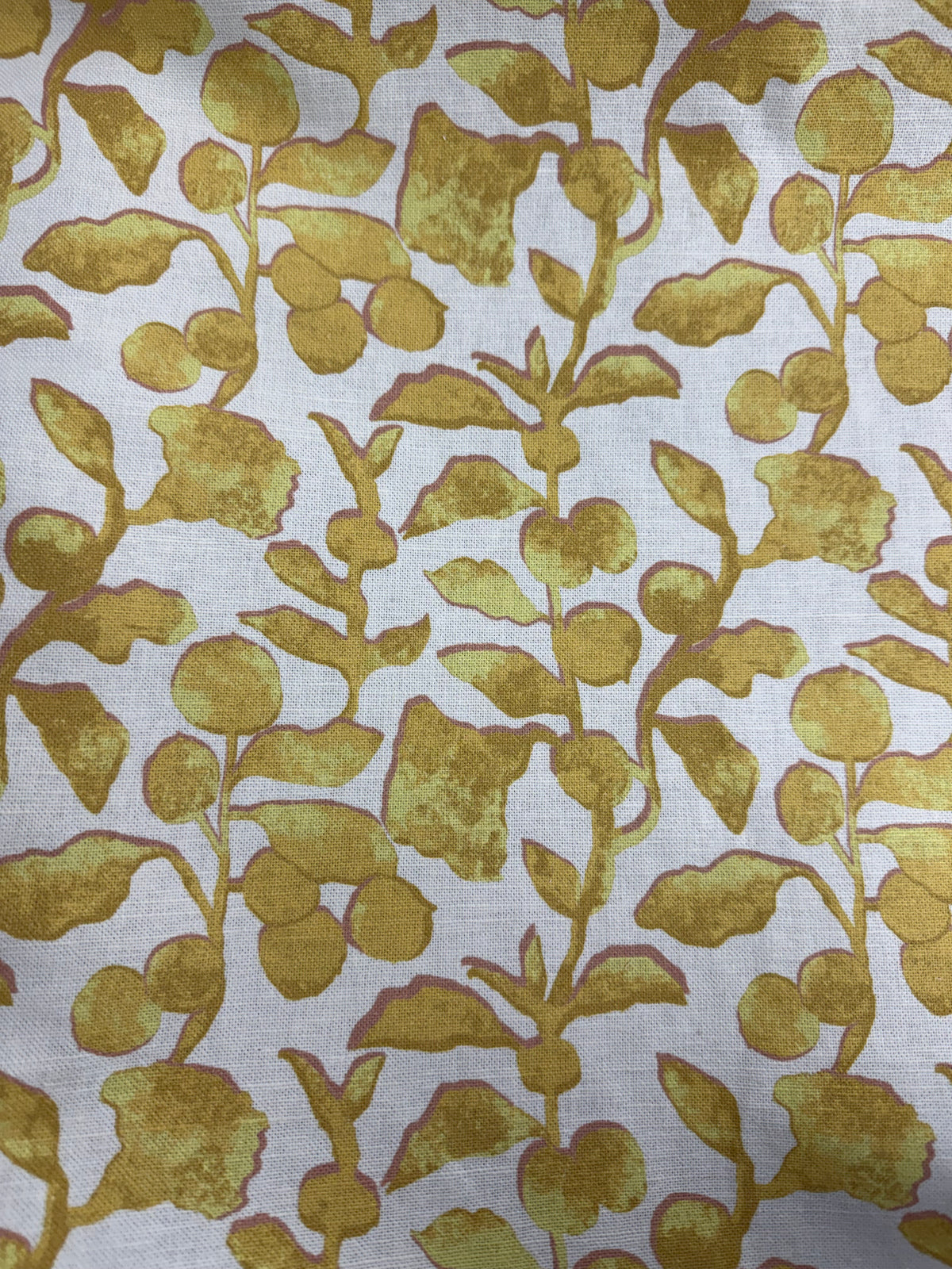 Marvic, textiles, capri (yellow and pink) 1.75 yards