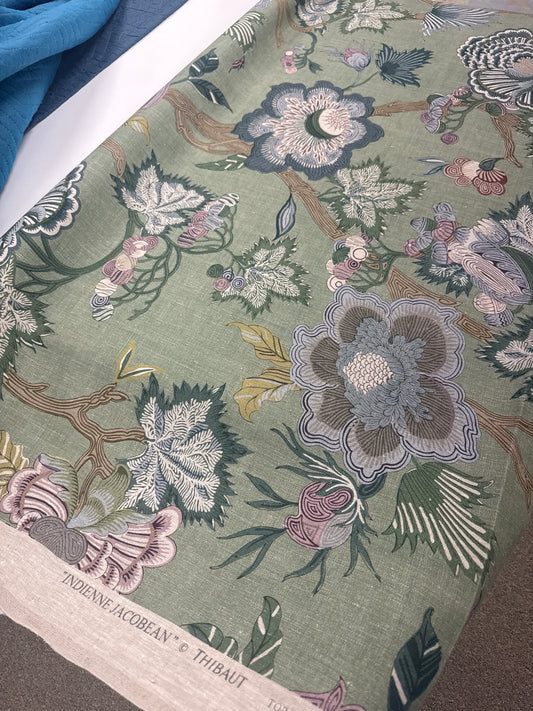 Thibaut, Indienne Jacobean, 1.25 yards