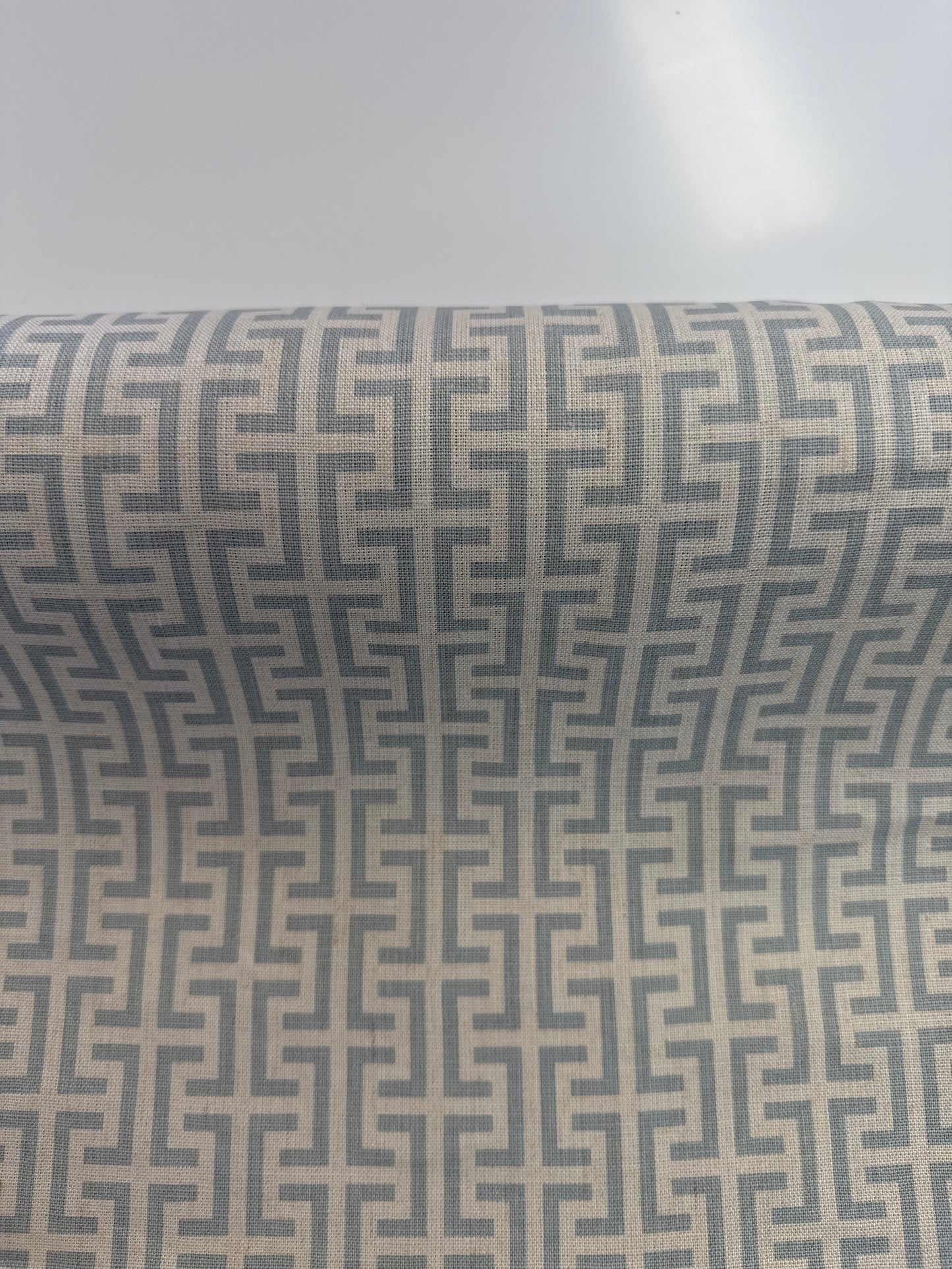 Schumacher, temple, blue, by the yard