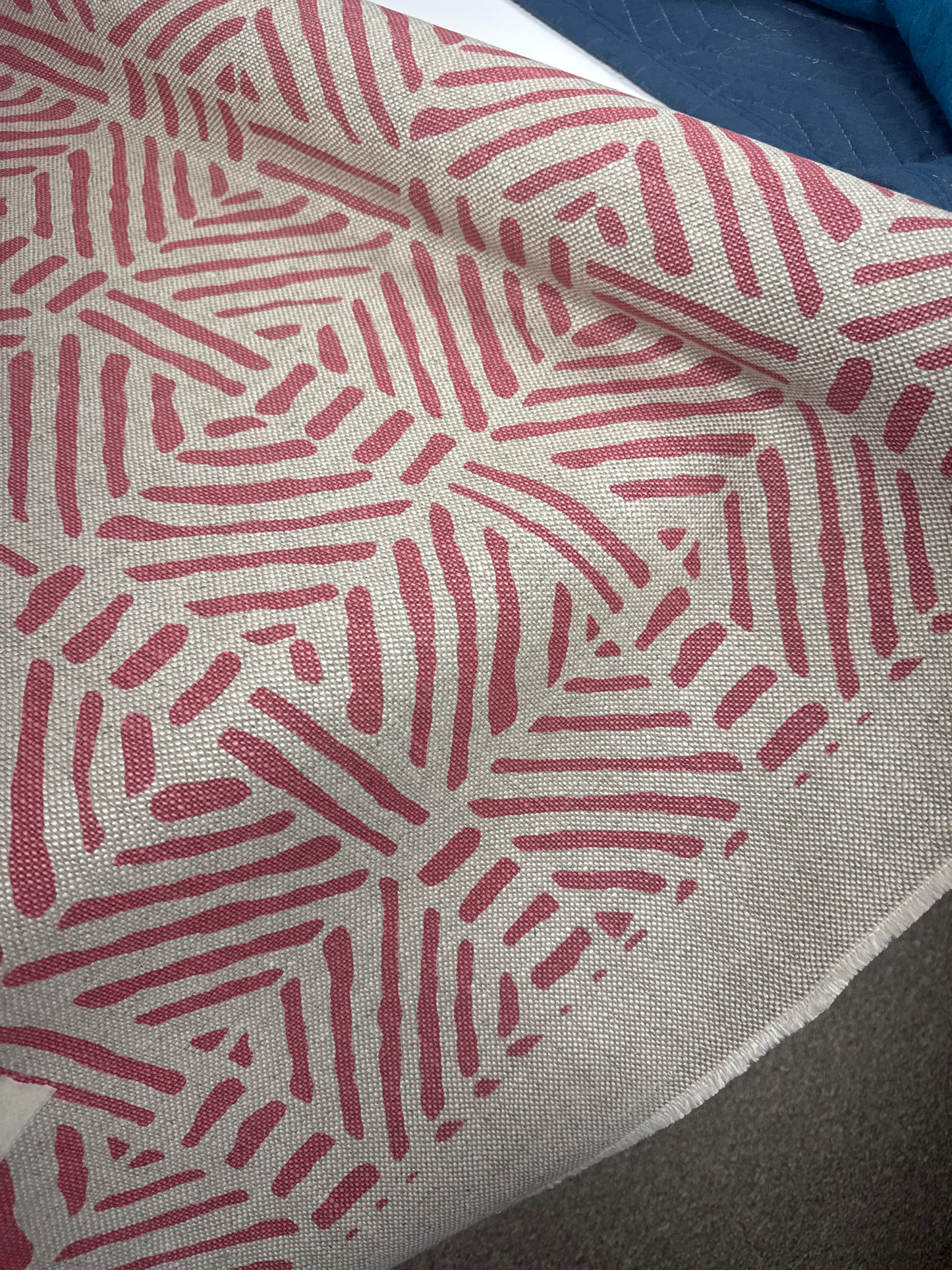 Lee Jofa, Linwood, pink, 2.75 yards