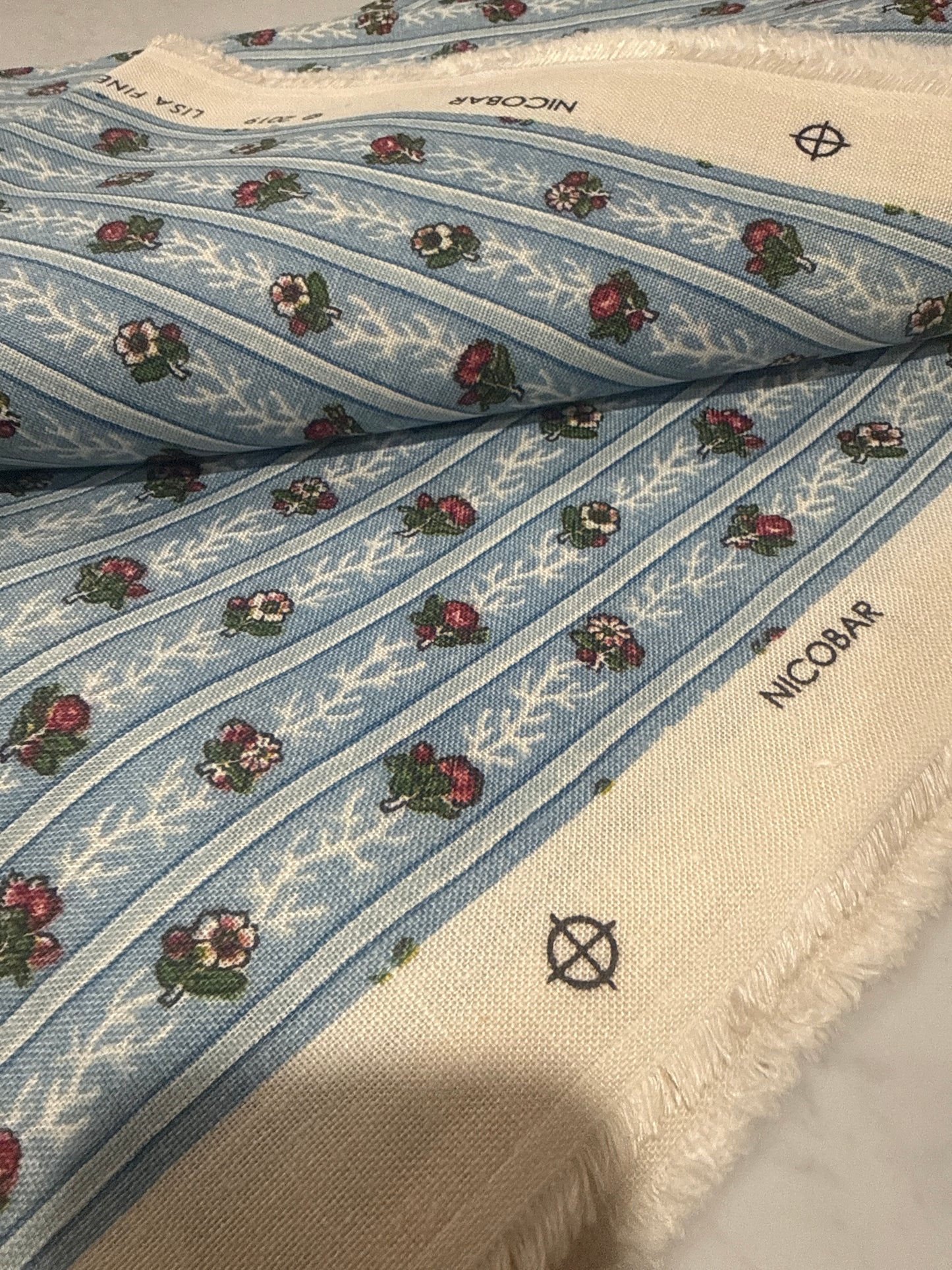 Lisa Fine, Nicobar, by the yard