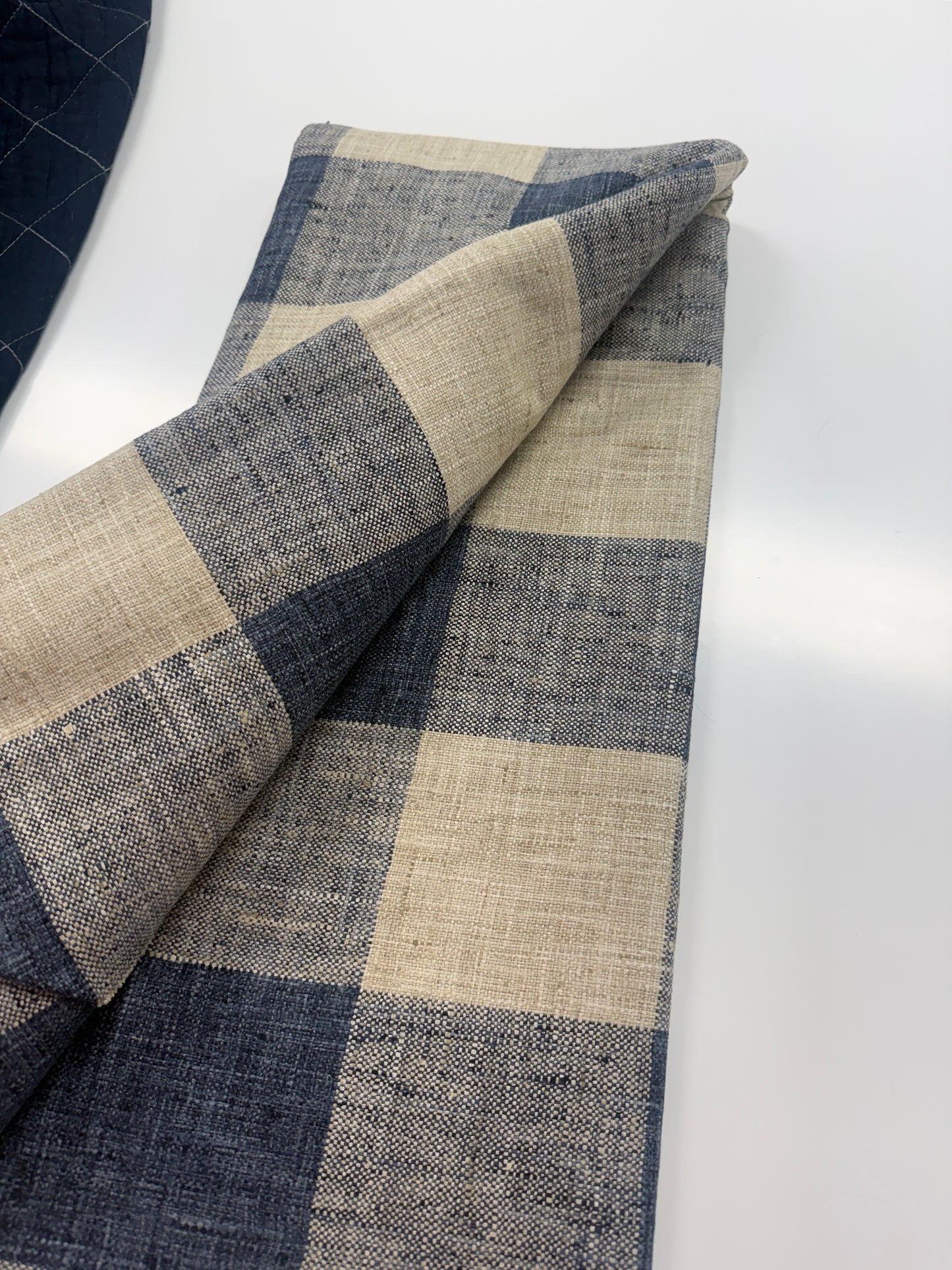 Blue Buffalo check plaid, 5 yards