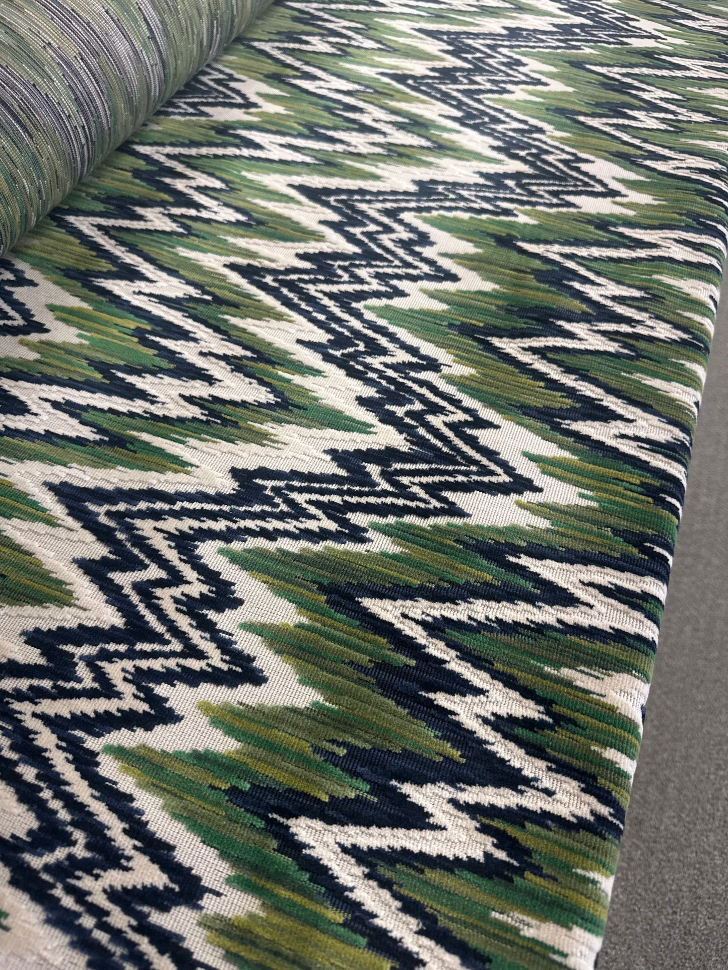 Thibaut, rhythm velvet, 4.5 yards, $450