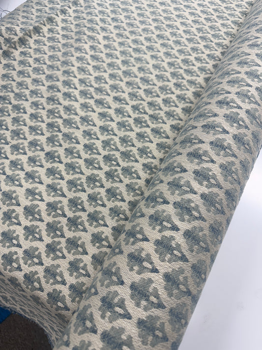 Colefax and Fowler, Brampton, blue, by the yard