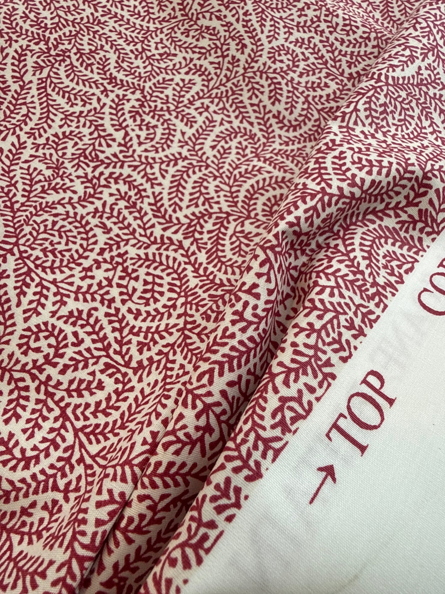 Soane Britain, coral pink, 2.1 yards