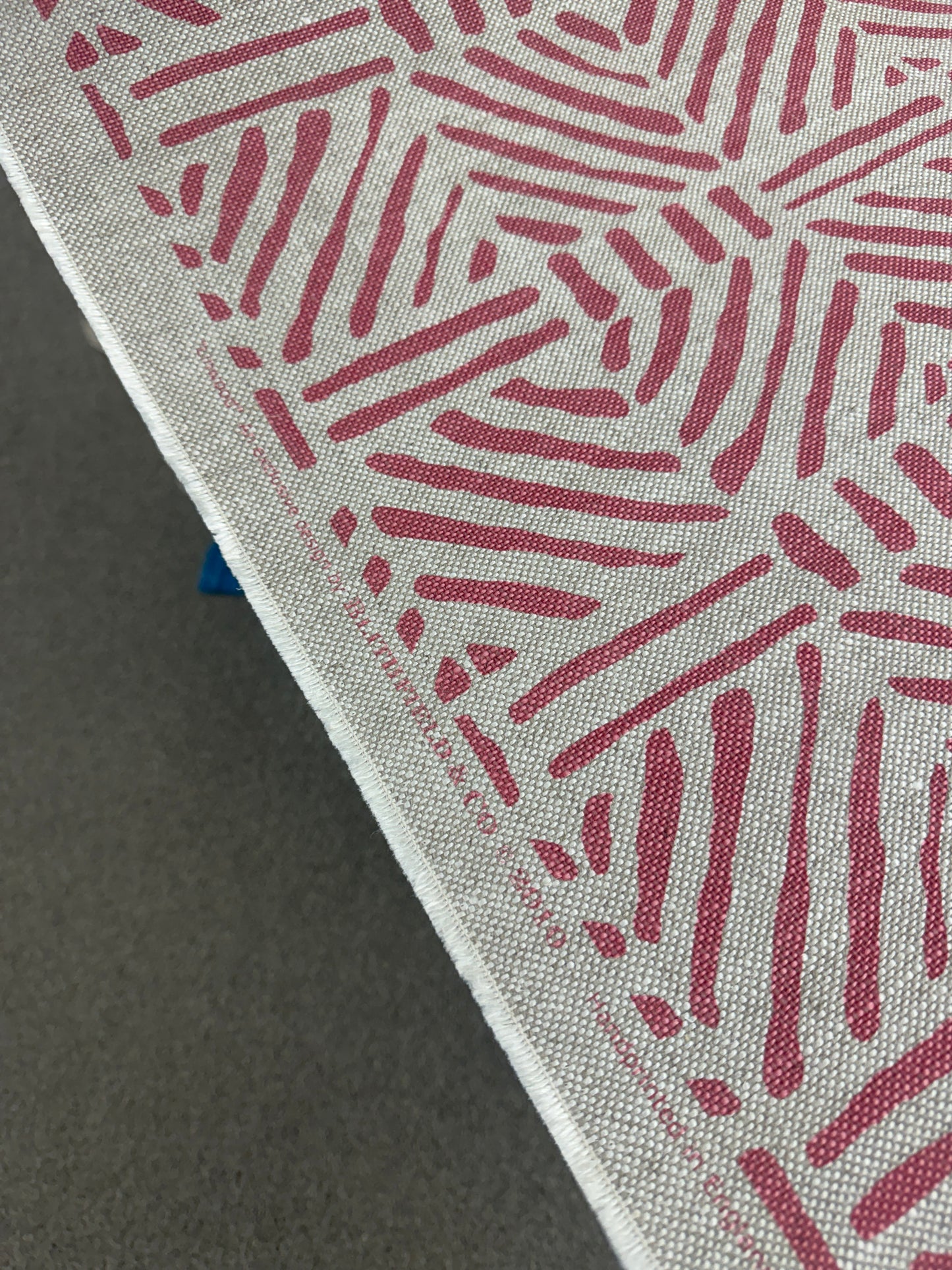 Lee Jofa, Linwood, pink, 2.75 yards