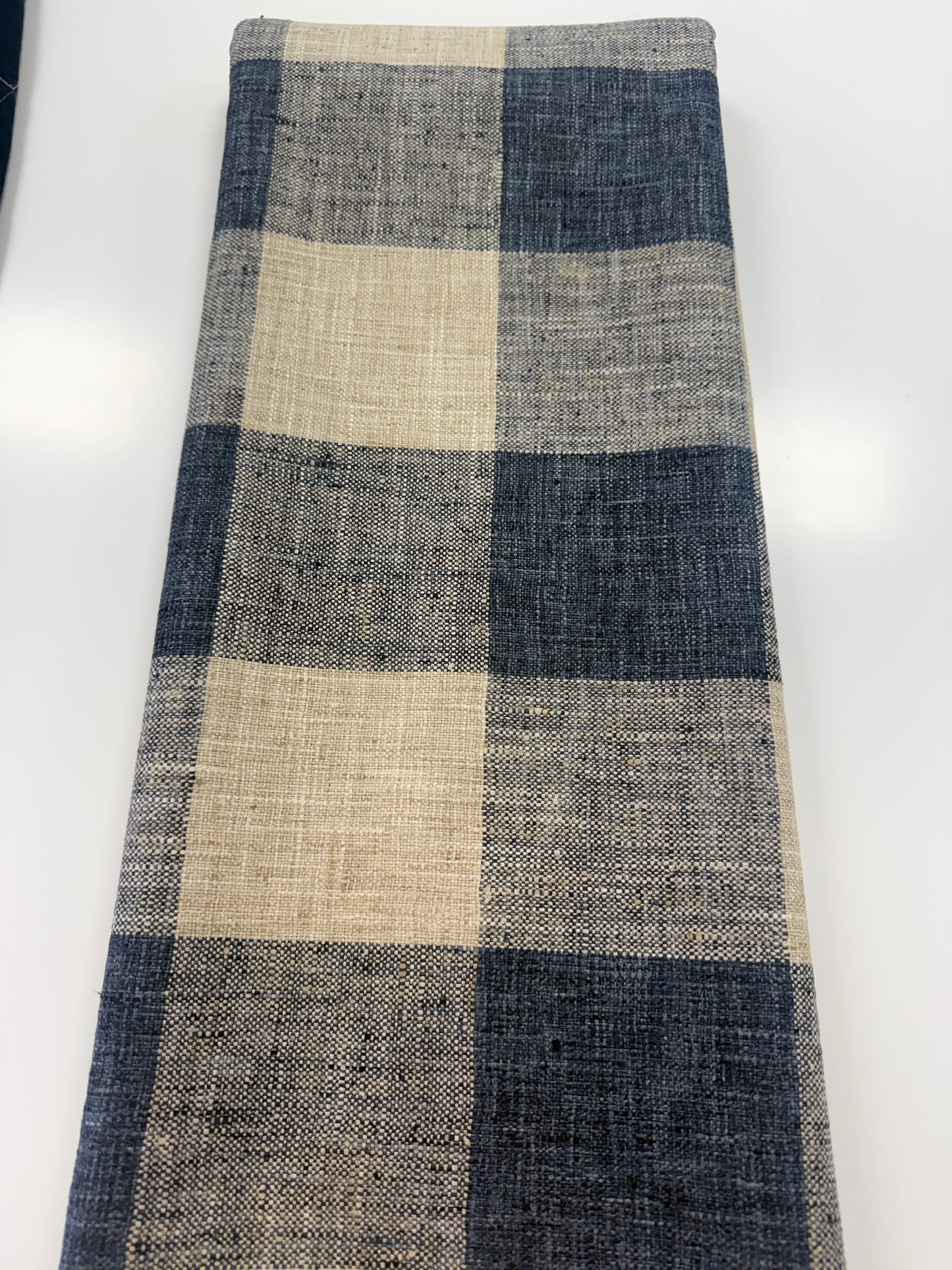 Blue Buffalo check plaid, 5 yards