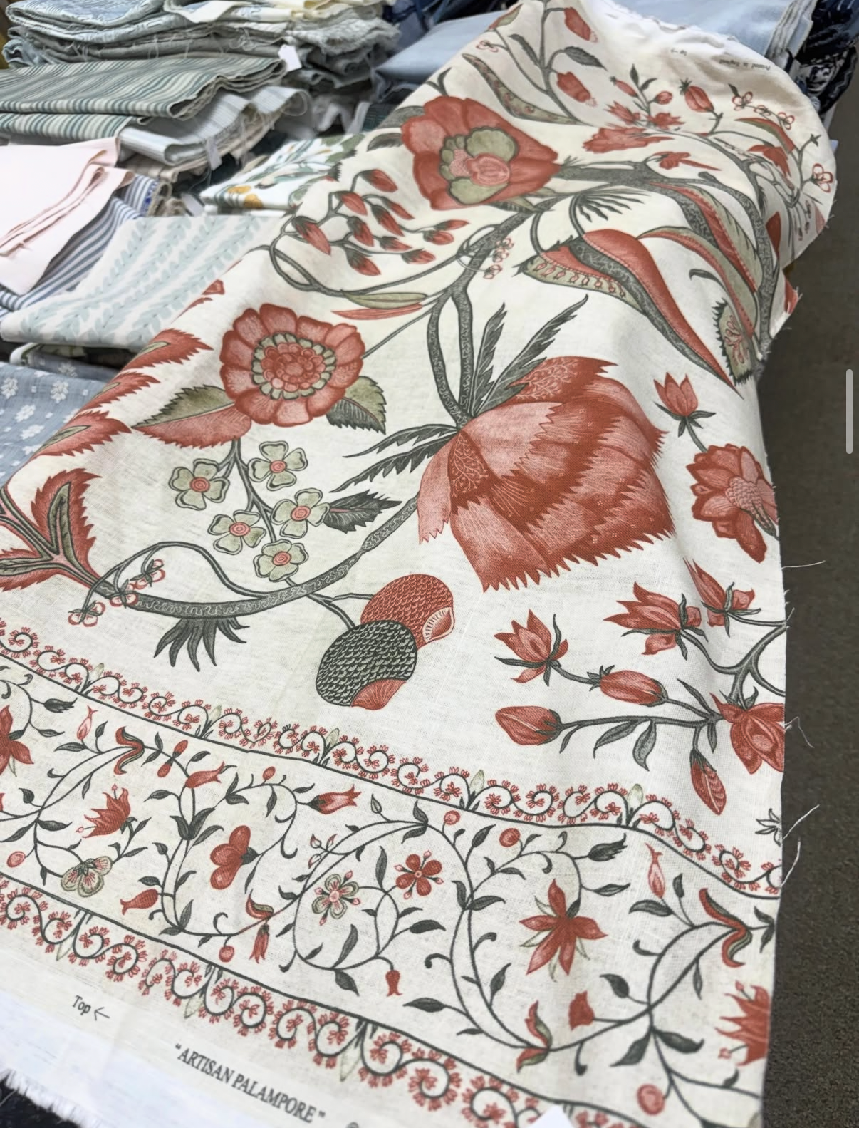 Artisan Palampore Fabric- Zoffany, By The Yard