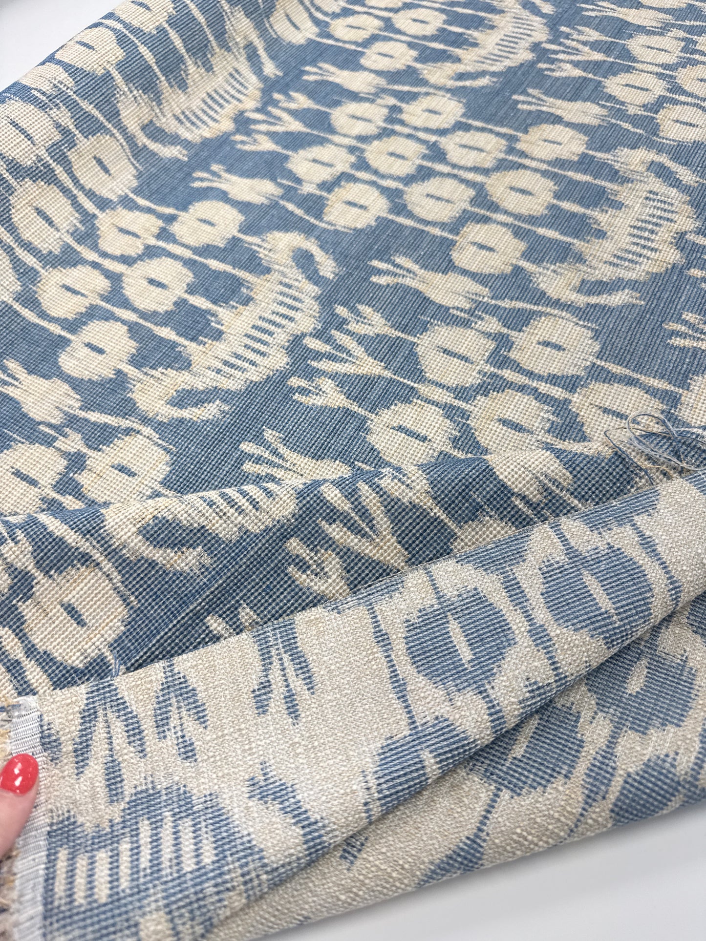 Blue fabric, 1.4 yards