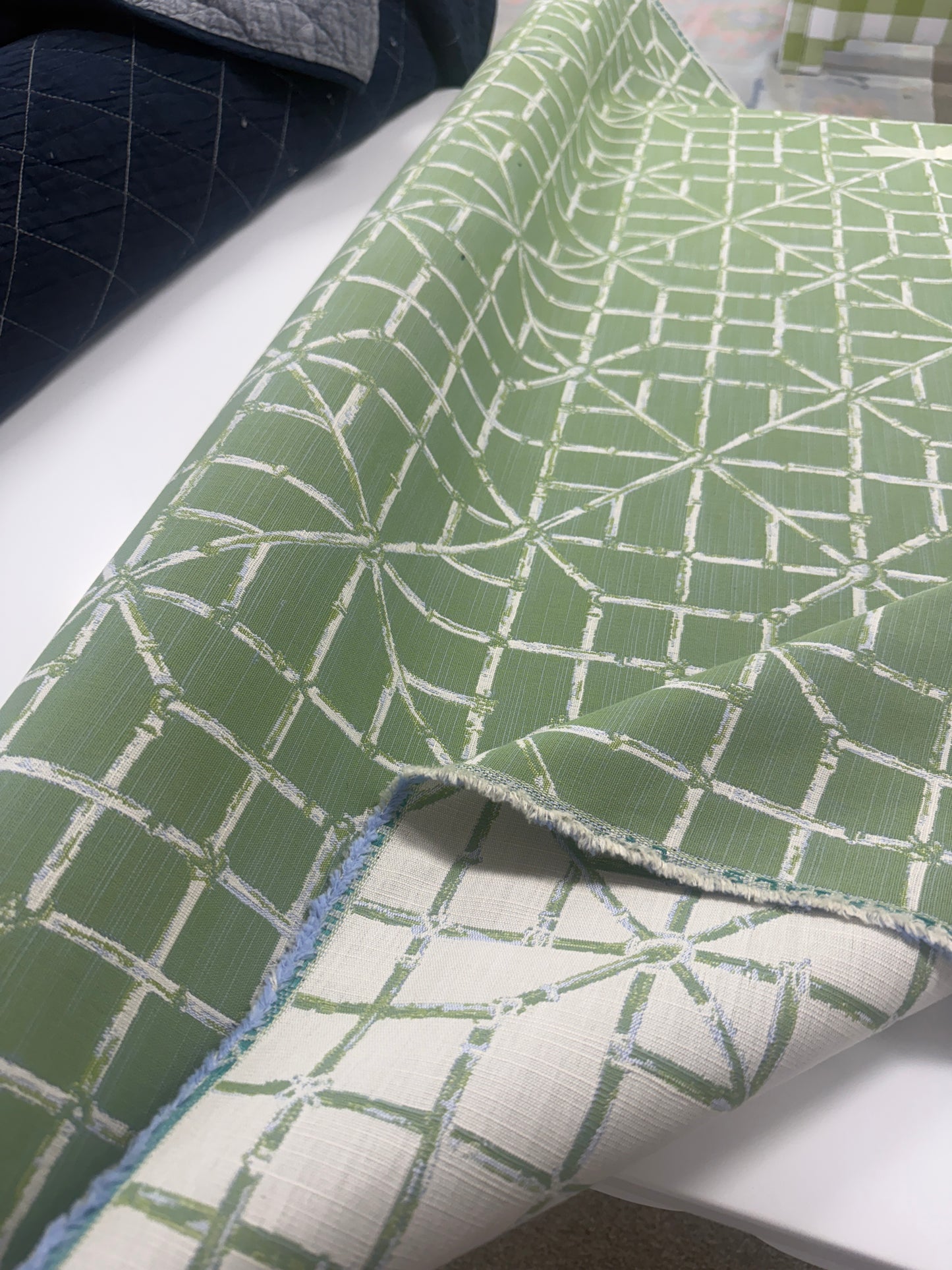 Perennials, bamboo design, indoor outdoor, by the yard