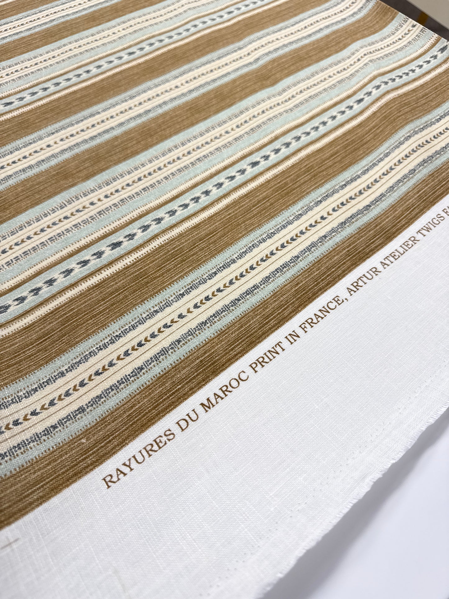 rayures du maroc, artur atelier, 2 yards