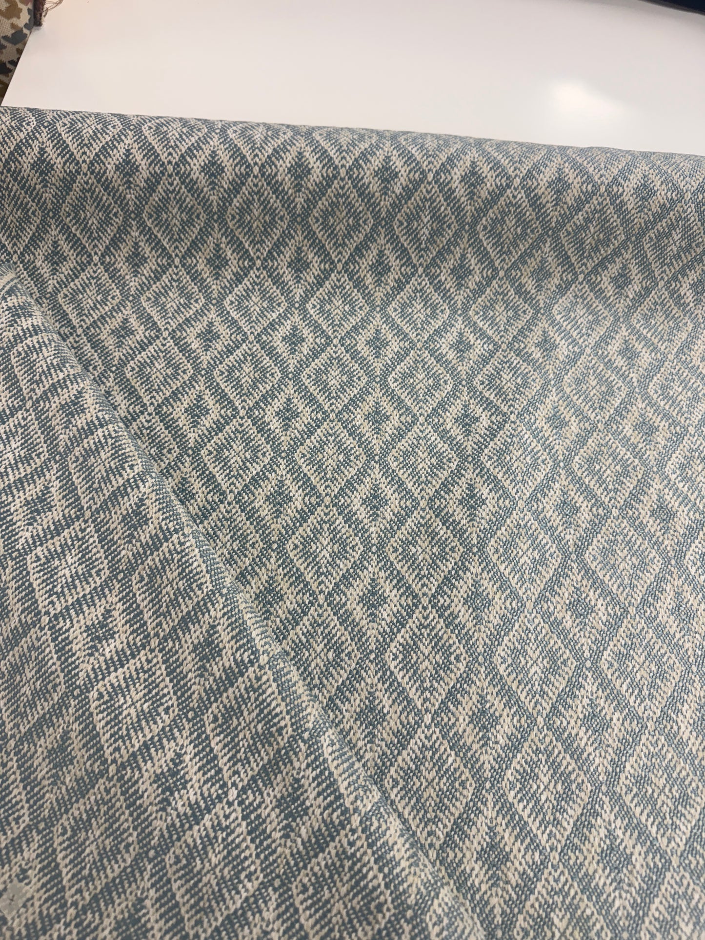 Blue fabric, 1.4 yards