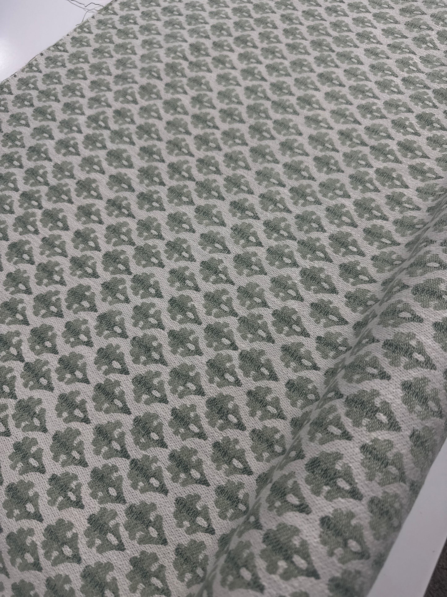 Colefax and Fowler, Brampton, green, 1 yard