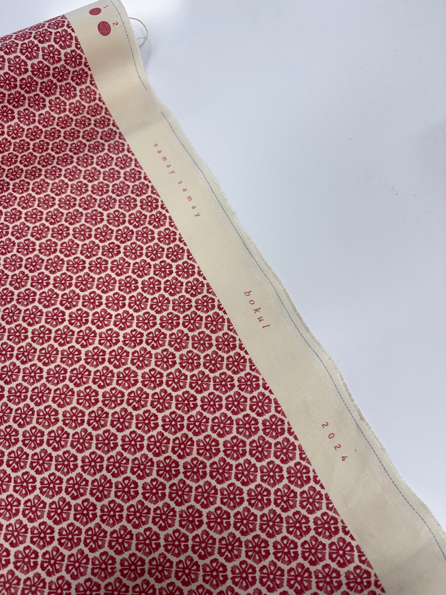 Namay Samay, bokul, pink, 1.5 yards