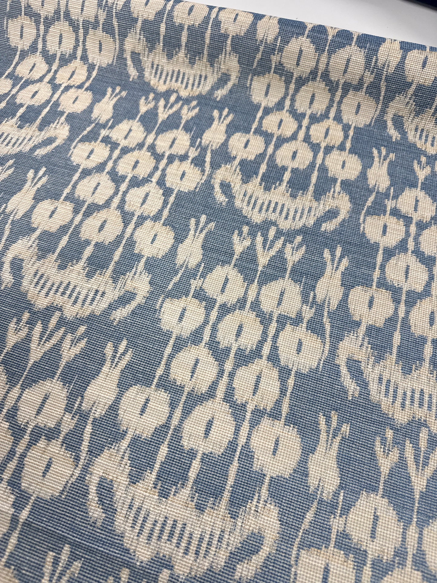 Blue fabric, 1.4 yards