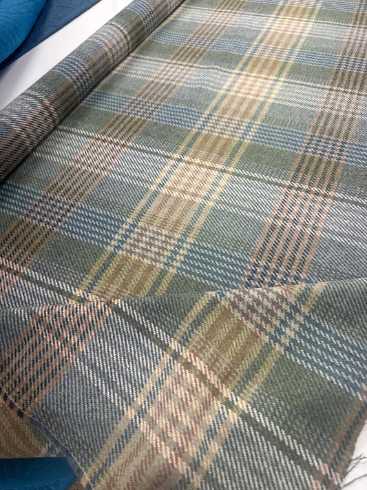 Mulberry, Braemar, teal, 1 yard