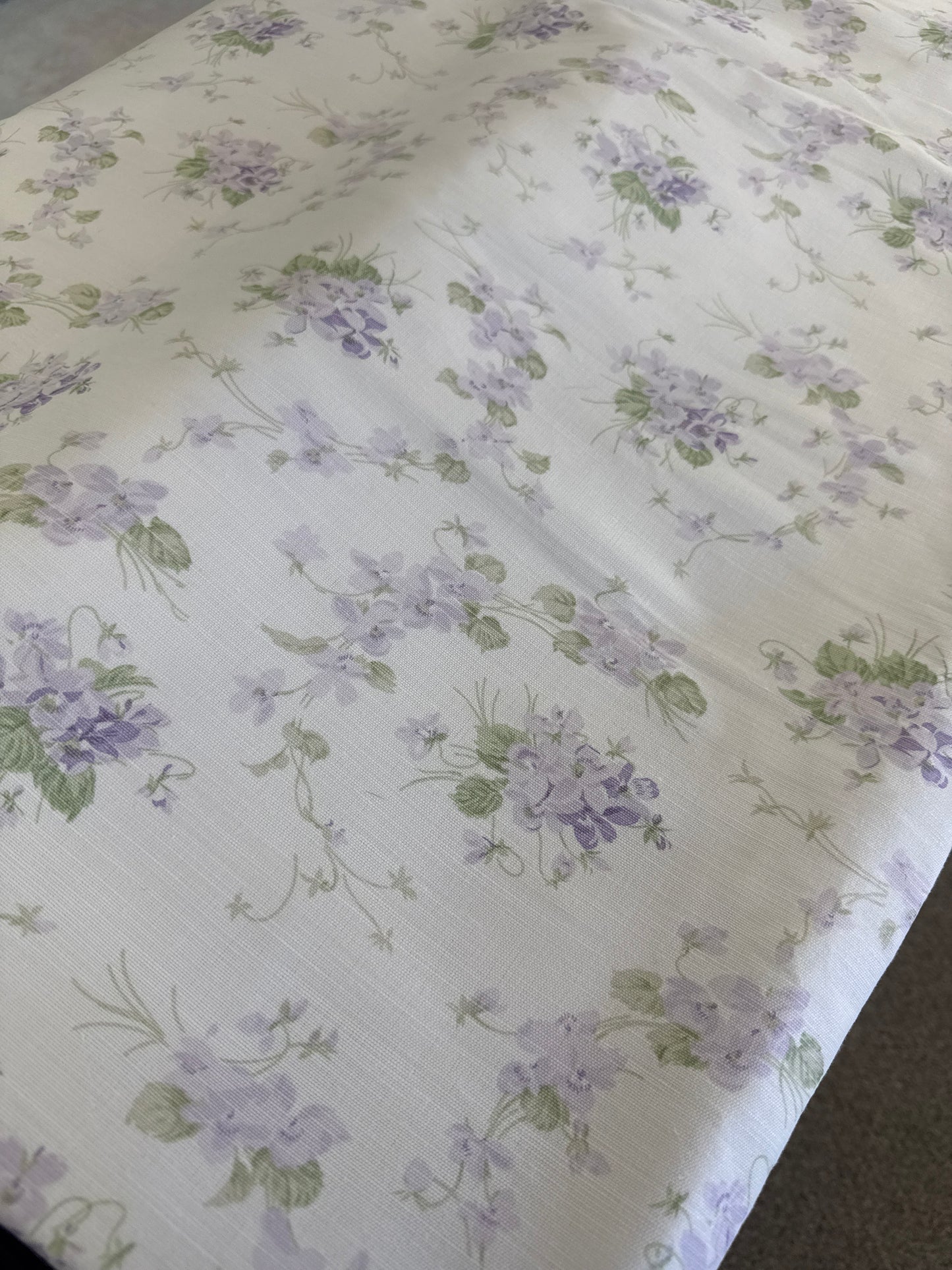 Bennison Fabrics, violet, by the yard