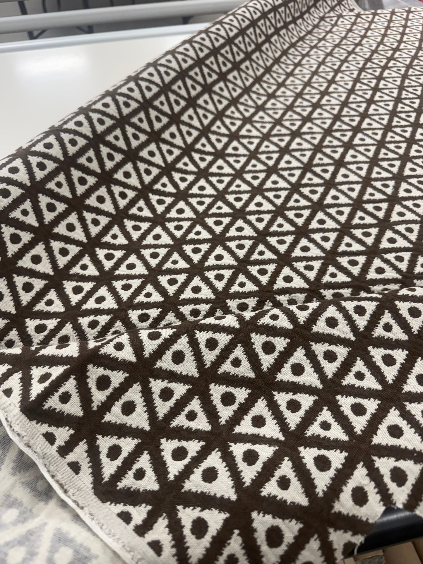 Brown fabric, 1.25 yards