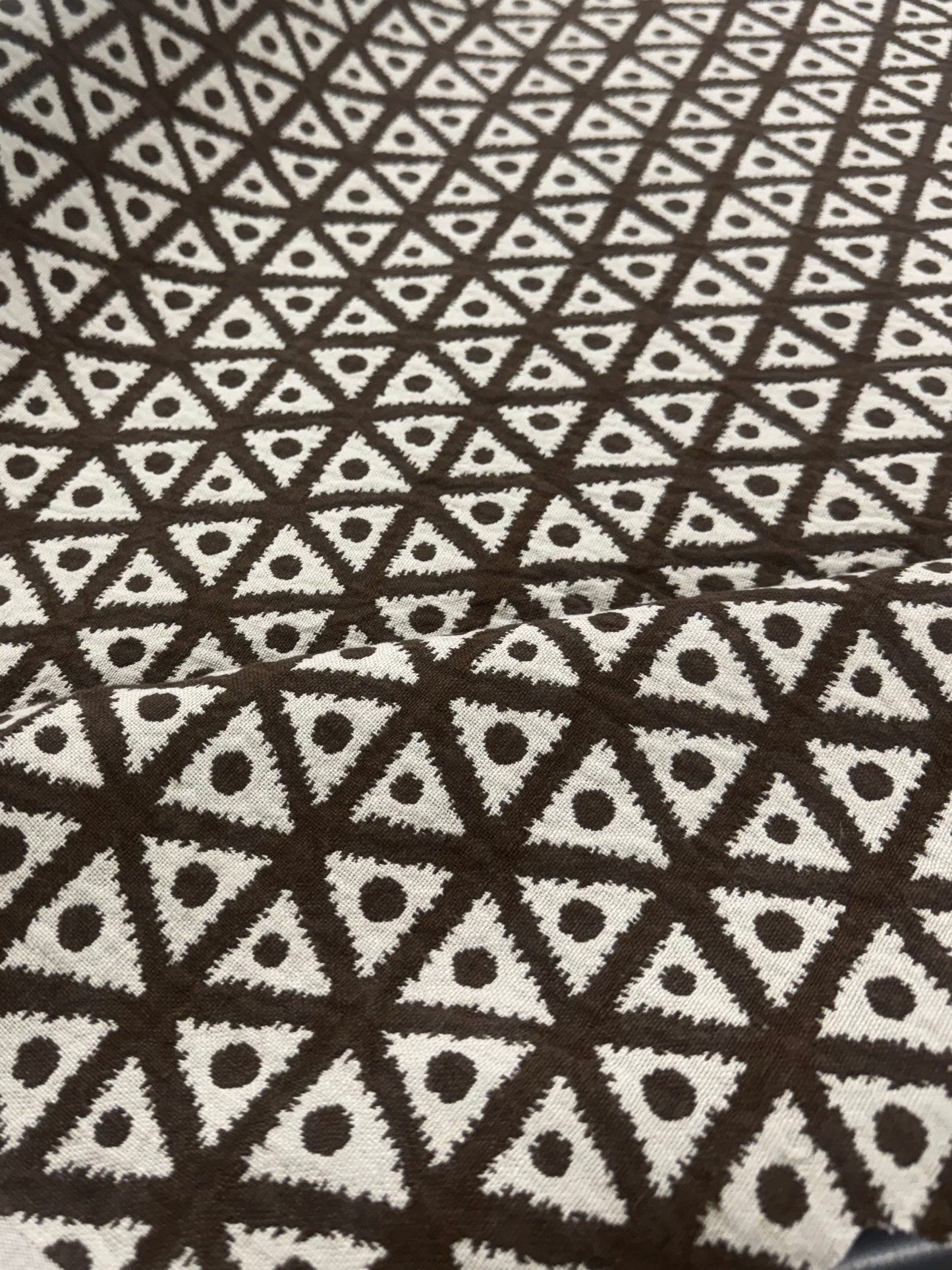 Brown fabric, 1.25 yards