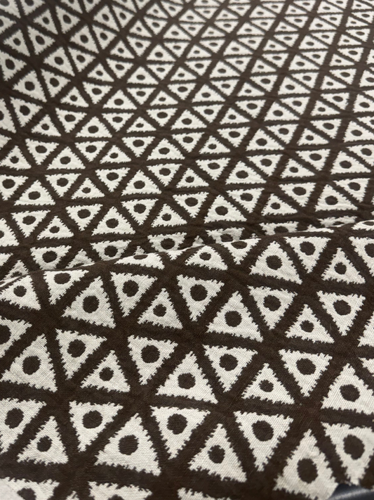 Brown fabric, 1.25 yards