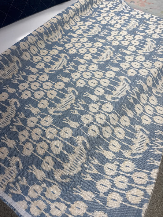 Blue fabric, 1.4 yards