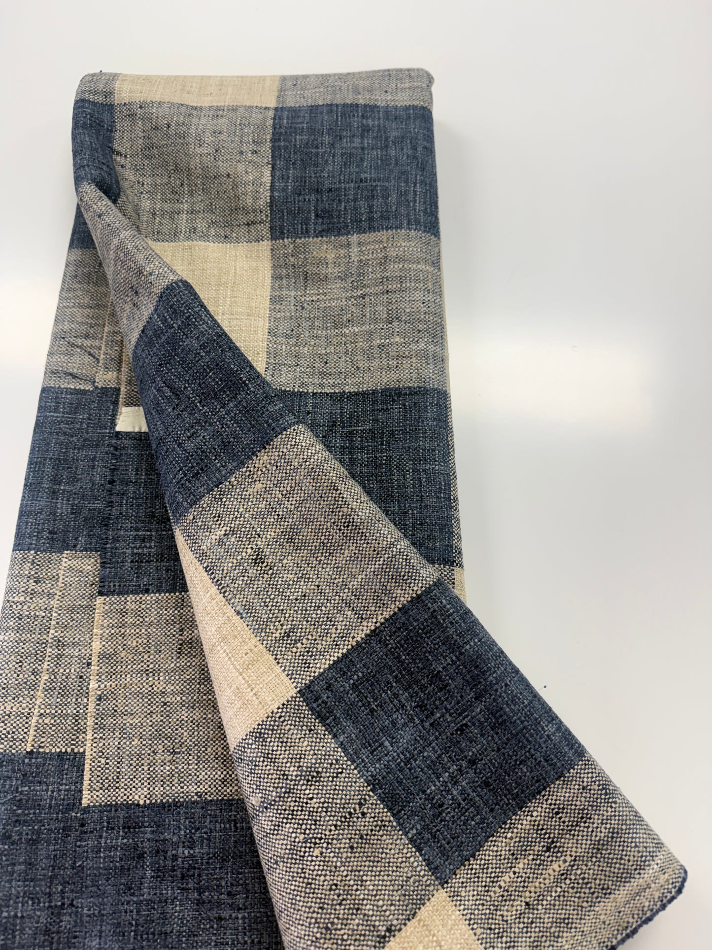 Blue Buffalo check plaid, 5 yards